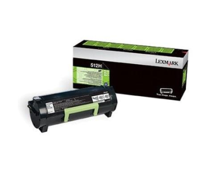 Toner LEXMARK Toner 512H bk 5K MS312/MS415 51F2H00
